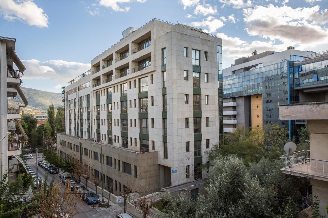 Lovely New Βuild Flat Near Metro - Free Parking アテネ エクステリア 写真
